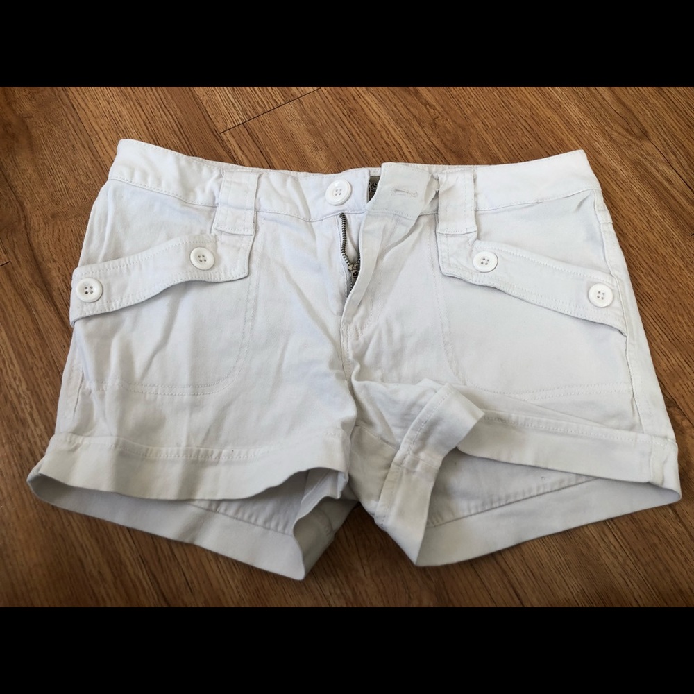 White Shorts